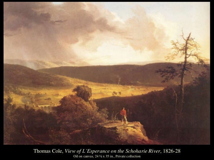essay on american scenery