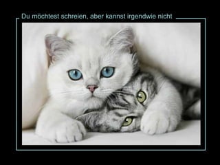 Du möchtest schreien, aber kannst irgendwie nicht 