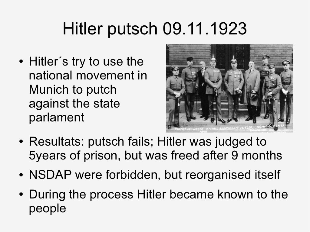 Aufstieg Der Nsdap Einfach Erklärt Aufstieg der NSDAP 1923-1935