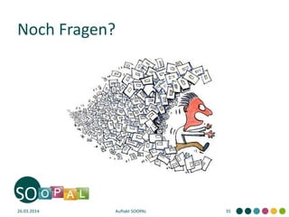 Noch Fragen?
26.03.2014 Auftakt SOOPAL 35
 