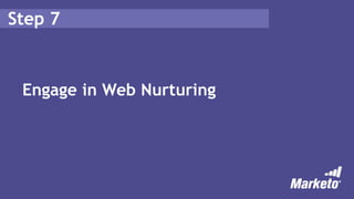 Step 7
Engage in Web Nurturing
 