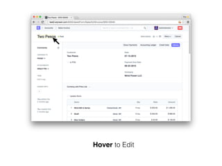 Hover to Edit
 