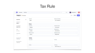Tax Rule
 