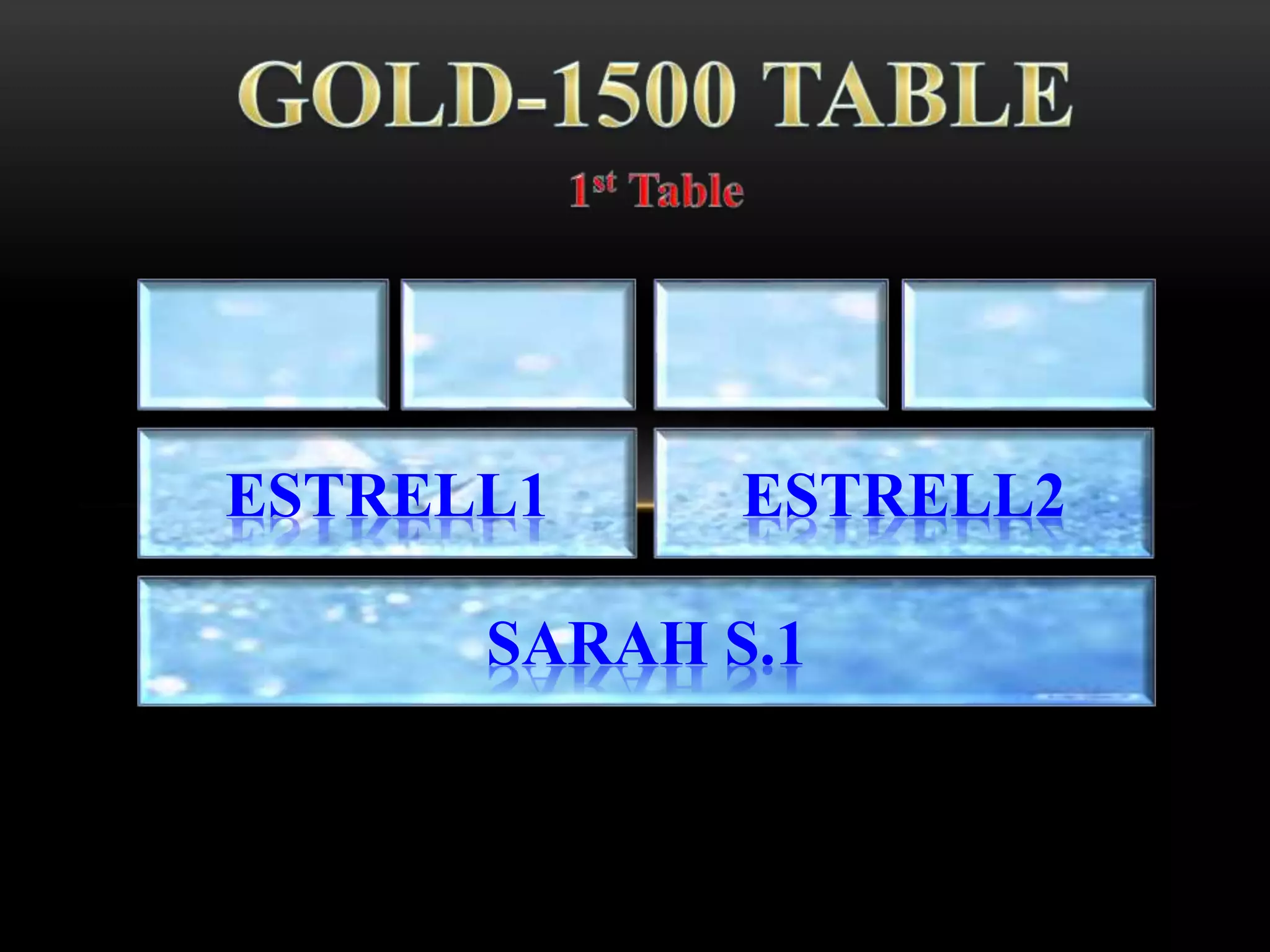 SARAH S.1
ESTRELL1 ESTRELL2
 