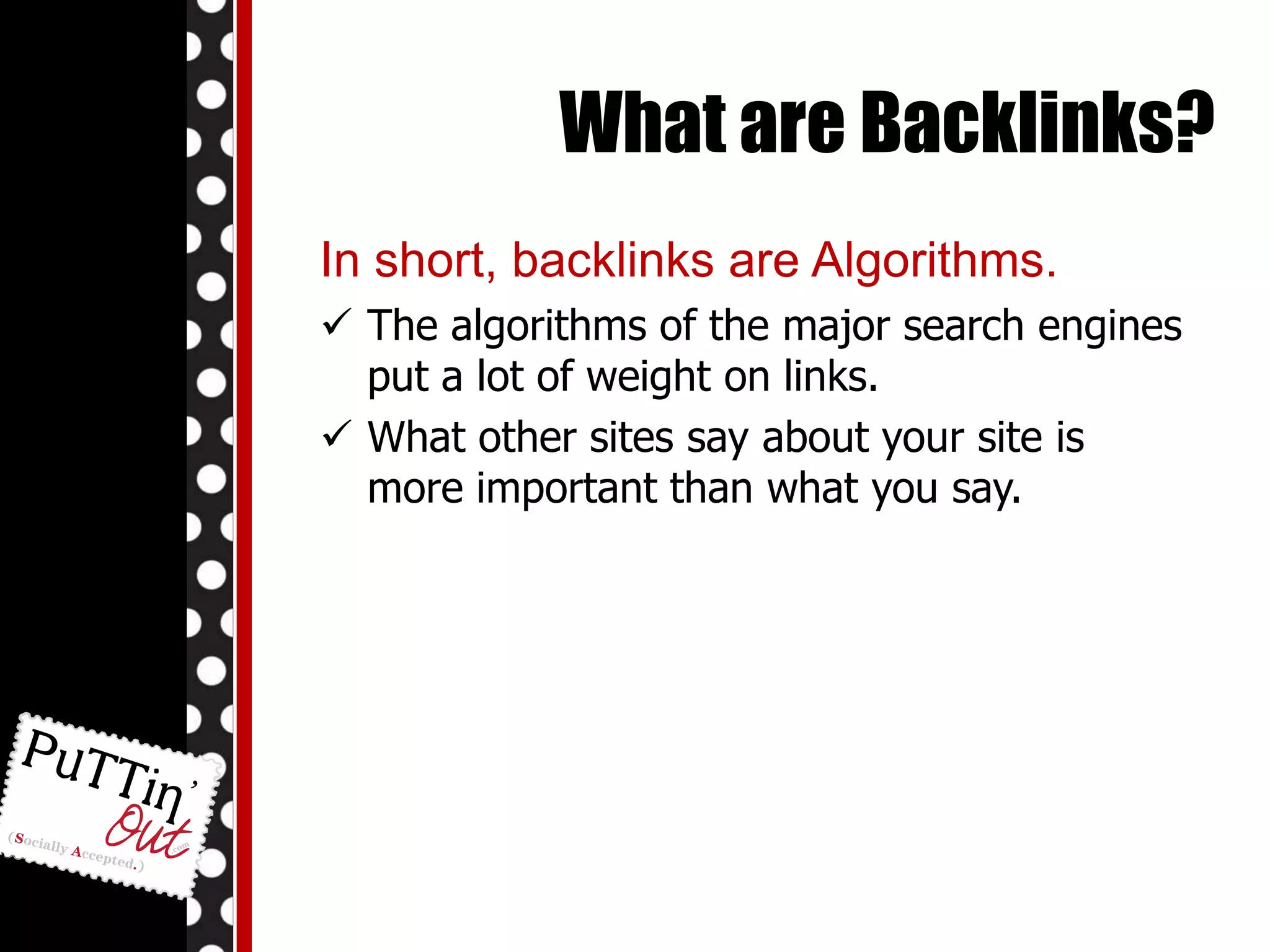 Use keyword phrases in the copy of your website.