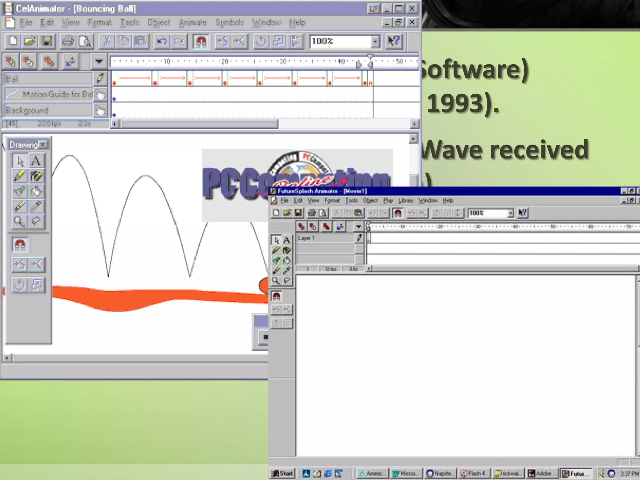 Vector GraphicsHISTORY OF MACROMEDIA FLASHJonathan Gay’s dream of being an architect.