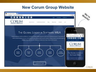 56 
New Corum Group Website  