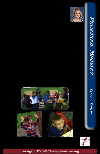 19
Lexington, KY 40502 www.tatescreek.org
Critterland News
Have you ever listened to a child tell a story?
When you work with children, you get to hear
very interesting tales, that may or may not be
true. We hear everything about what they did the
night before (and some things I don’t think parents
want us to know!) We hear about birthdays that didn’t happen,
or vacations they never went on. Even though the stories
sometimes aren’t true, the kids manage to make all of their
stories so interesting, and put in so much detail, you can’t help
but smile and get caught up in their excitement.
As we are wrapping up The Story series, I look at all of the
lessons we have covered and I’m so happy the children have
really been able to hear a lot of different Bible stories. We gave
them many interesting details but managed to keep our lessons
basic enough, that with a little encouragement, their young
minds are able to recall the characters and events we talked
about. They might get a few details mixed up (Harry was Jesus’
mother, David knocked Samson over with his stone, etc.) but the
knowledge is there. We will continue to teach the children this
month about God’s love, and why they are so very special to Him
and His story.
	 	
				
					 ~ Lesley
					lesley@tatescreek.org
PreschoolMinistryLesleyTipton
 