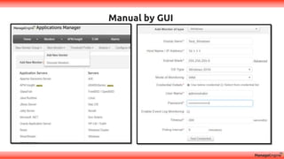 Manual by GUI
 