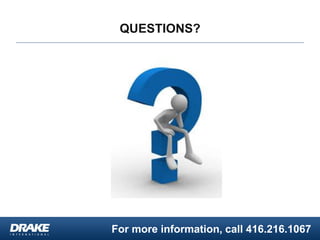 For more information, call 416.216.1067
QUESTIONS?
 