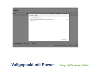 Vollgepackt mit Power   Copy und Paste von Bildern
 