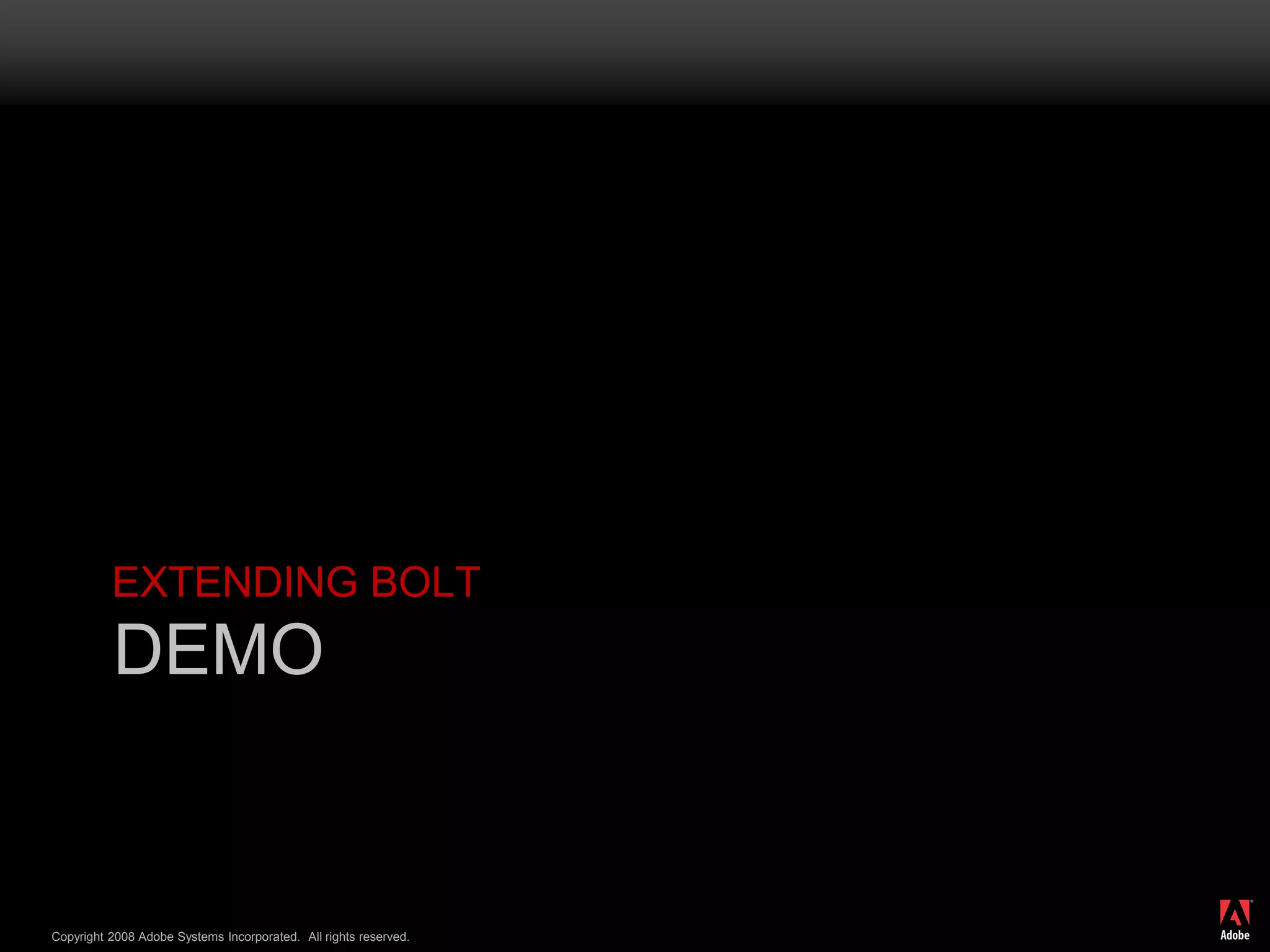 CentaurCFML Enhancements Explicit local scope for private function variables<cfset LOCAL.myvar = 1 /> in addition to <cfset var myVar = 1 />Implicit getters/setters – based on CFPROPERTYImport & Newkeyword