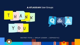 MAITREY PATEL | GROUP LEADER | SOPHOS PLC
 