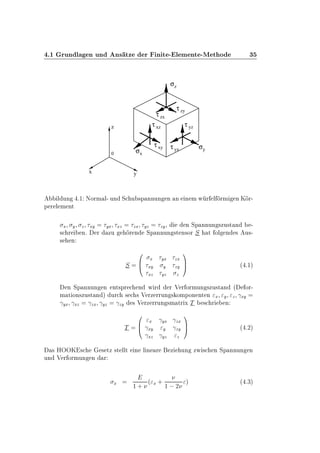 º½ ÖÙÒ Ð Ò ÙÒ Ò× ØÞ Ö Ò Ø ¹ Ð Ñ ÒØ ¹Å Ø Ó ¿
yx
z
σ
τ
τ
τ
τ
σ
σ
τ
τ
y
yz
yx
x
xy
xz
z
zy
zx
0
Ð ÙÒ º½ ÆÓÖÑ Ð¹ ÙÒ Ë Ù ×Ô ÒÒÙÒ Ò Ò Ò Ñ Û Ö Ð ÖÑ Ò Ã Ö¹
Ô Ö Ð Ñ ÒØ
Ü Ý Þ ÜÝ ÝÜ ÜÞ ÞÜ ÝÞ ÞÝ Ò ËÔ ÒÒÙÒ ×ÞÙ×Ø Ò ¹
× Ö Òº Ö ÞÙ Ö Ò ËÔ ÒÒÙÒ ×Ø Ò×ÓÖ Ë Ø ÓÐ Ò × Ù×¹
× Ò
Ë
¼
Ü ÝÜ ÞÜ
ÜÝ Ý ÞÝ
ÜÞ ÝÞ Þ
½
´ º½µ
Ò ËÔ ÒÒÙÒ Ò ÒØ×ÔÖ Ò Û Ö Ö Î Ö ÓÖÑÙÒ ×ÞÙ×Ø Ò ´ ÓÖ¹
Ñ Ø ÓÒ×ÞÙ×Ø Ò µ ÙÖ × × Î ÖÞ ÖÖÙÒ × ÓÑÔÓÒ ÒØ Ò Ü Ý Þ ­ÜÝ
­ÝÜ ­ÜÞ ­ÞÜ ­ÝÞ ­ÞÝ × Î ÖÞ ÖÖÙÒ ×Ñ ØÖ Ü Ì × Ö Ò
Ì
¼
Ü ­ÝÜ ­ÞÜ
­ÜÝ Ý ­ÞÝ
­ÜÞ ­ÝÞ Þ
½
´ º¾µ
× ÀÇÇÃ × × ØÞ ×Ø ÐÐØ Ò Ð Ò Ö Þ ÙÒ ÞÛ × Ò ËÔ ÒÒÙÒ Ò
ÙÒ Î Ö ÓÖÑÙÒ Ò Ö
Ü
½ · ´ Ü · ½  ¾ µ ´ º¿µ
 