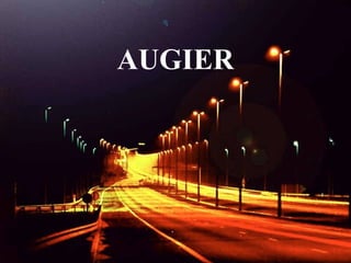 AUGIER S.AAUGIER S.A
FRANCEFRANCE
AUGIER
 