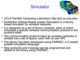 Glomosim DTN | PPT