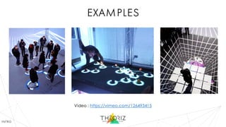 examples
Video : https://vimeo.com/126493415
intro
 