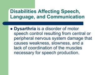 Augmentative and Alternative Communication Systems | PPT