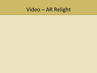 Video C AR Relight 