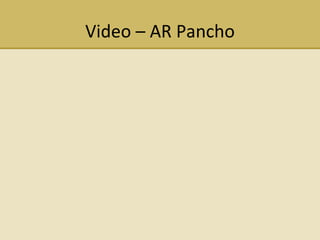 Video C AR Pancho 