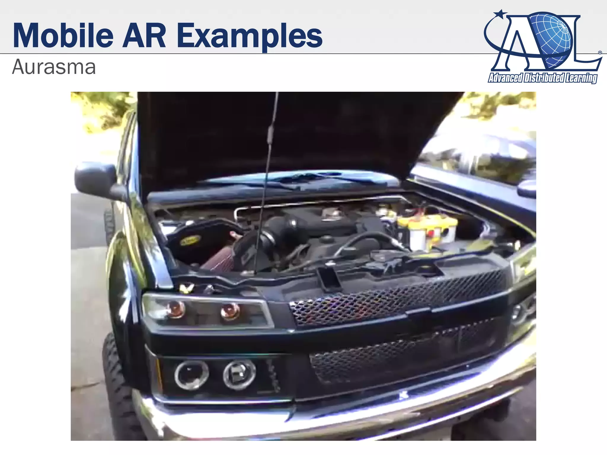 Mobile AR Examples
Aurasma
 