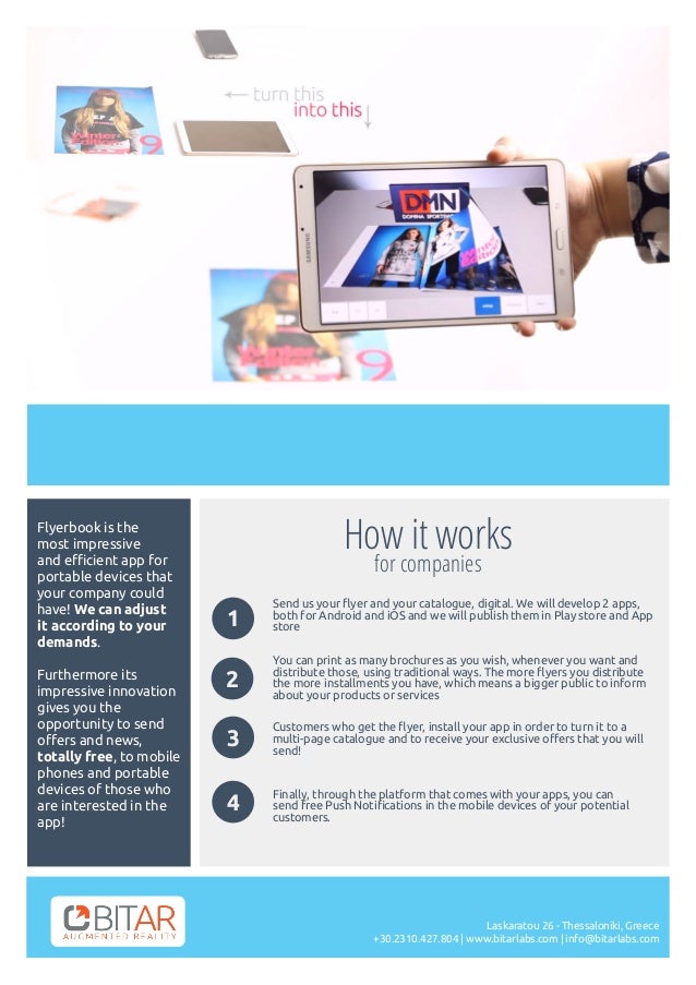 augmented reality flyer reality flyer