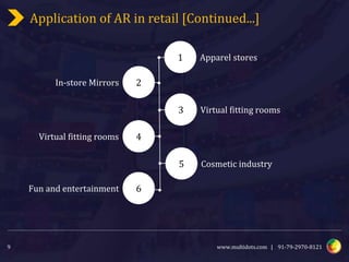 Augmented Reality in Retail Industry | PPTX