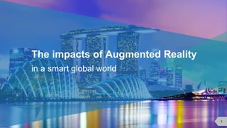 1
in a smart global world
The impacts of Augmented Reality
 