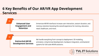 Augmented and Virtual Reality Development | PPTX
