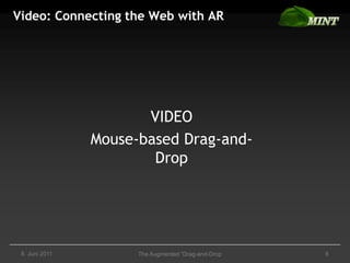  Model-based Design of Interactions that can bridge Realities – The Augmented Drag-and-Drop 