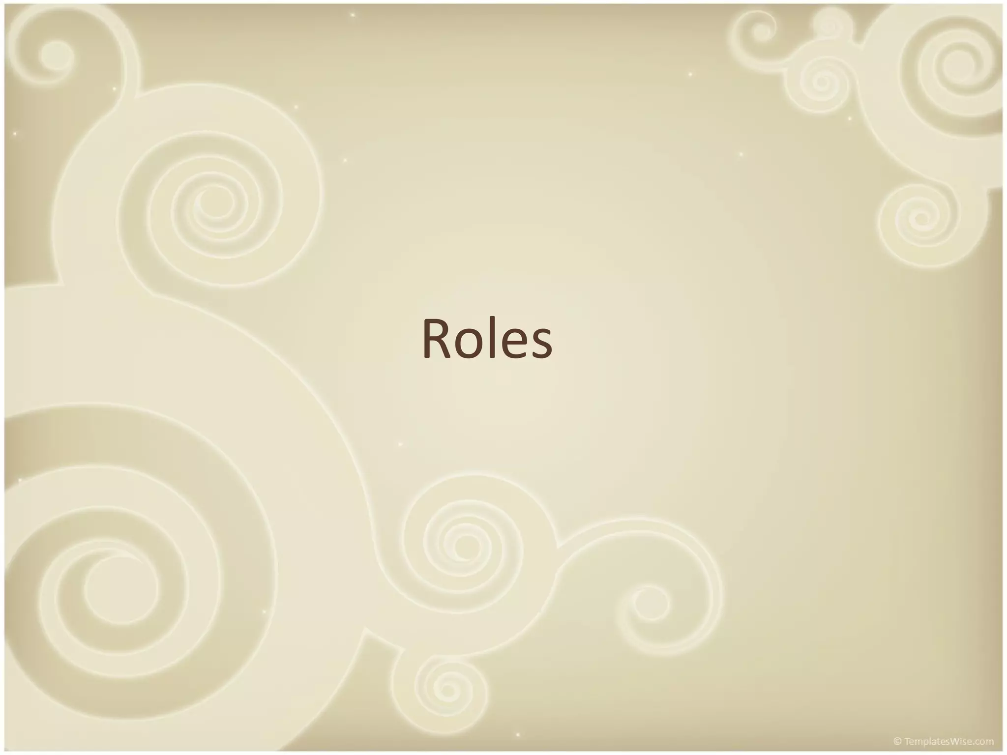 Roles