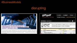 disrupting
#BusinessModels
 