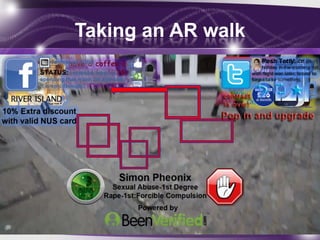 Taking an AR walk
 