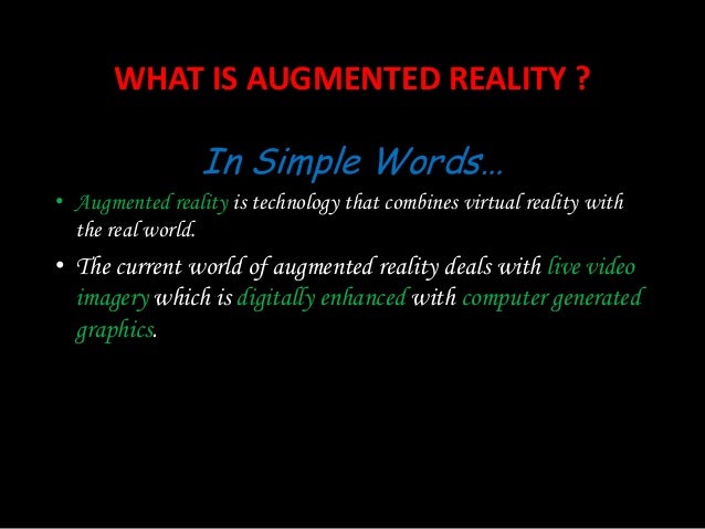 Augmented Reality
