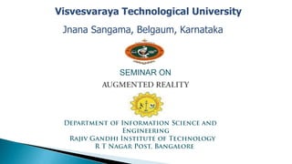 Visvesvaraya Technological University

Jnana Sangama, Belgaum, Karnataka

SEMINAR ON

I-FI

 