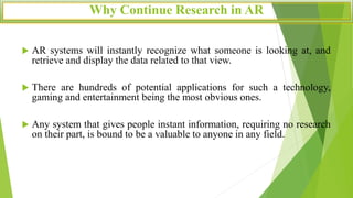 Augmented reality | PPTX