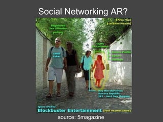 Social Networking AR? source: 5magazine 