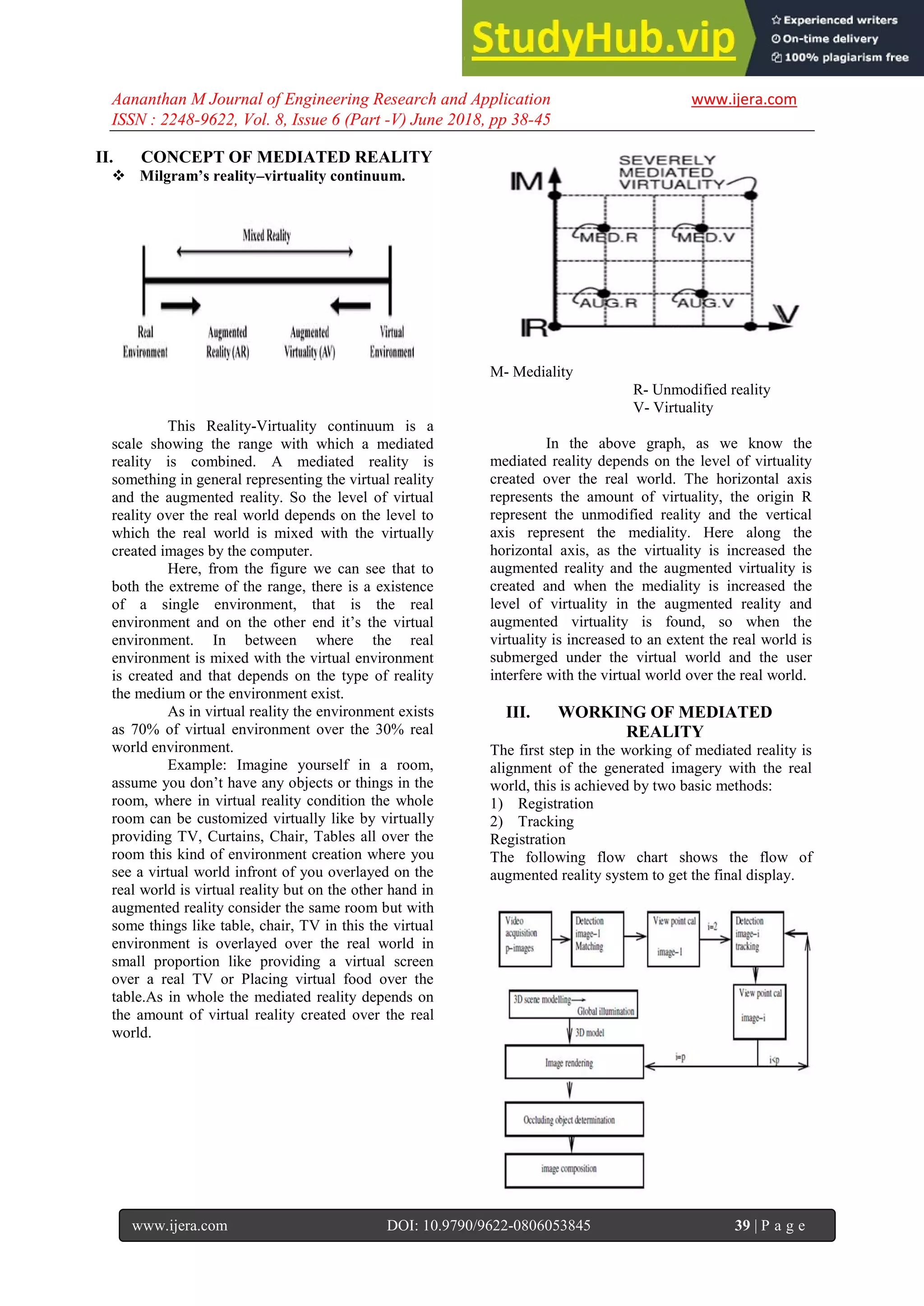 Augmented Reality And Virtual Reality | PDF