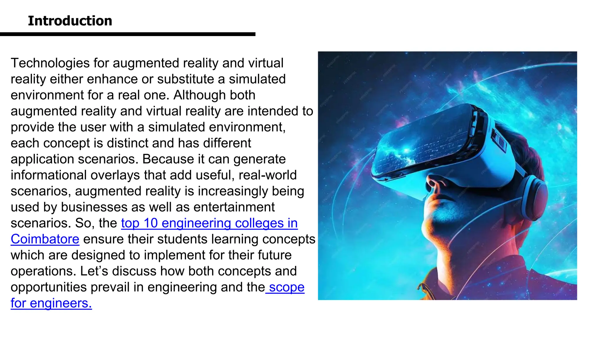 Augmented Reality and Virtual Reality- Expanding Possibilities in ...