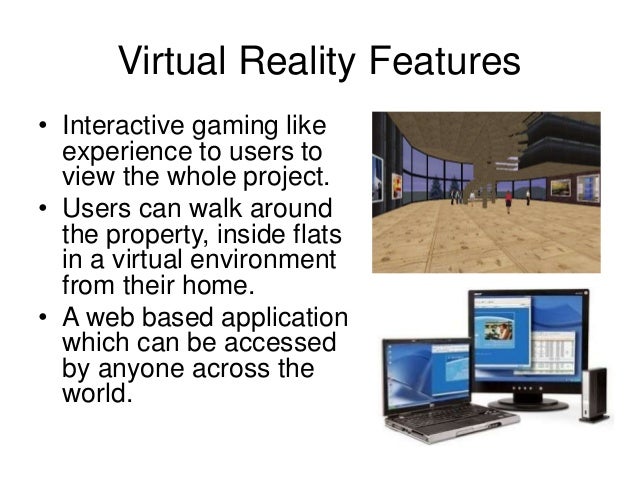 Augmented reality and Virtual Reality in Real Estate