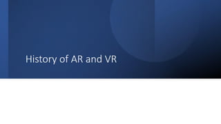 Augmented reality and virtual reality in the library Webinar