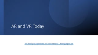 Augmented reality and virtual reality in the library Webinar
