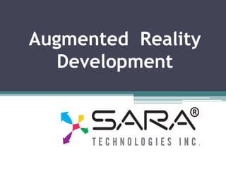 Augmented Reality
Development
 