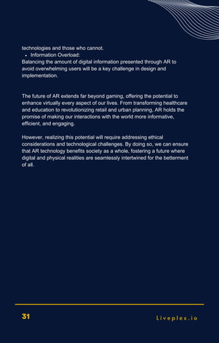AUGMENTED REALITY (AR) IN DAILY LIFE: EXPANDING BEYOND GAMING | PDF