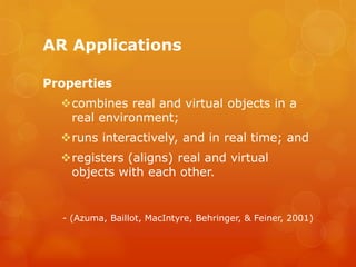 Augmented reality the evolution of human computer interaction | PDF
