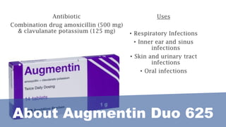 Augmentin duo 625 mg