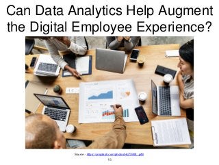 IntraTeam Copenhagen 2020 - Augmenting the digital employee experience through data analytics