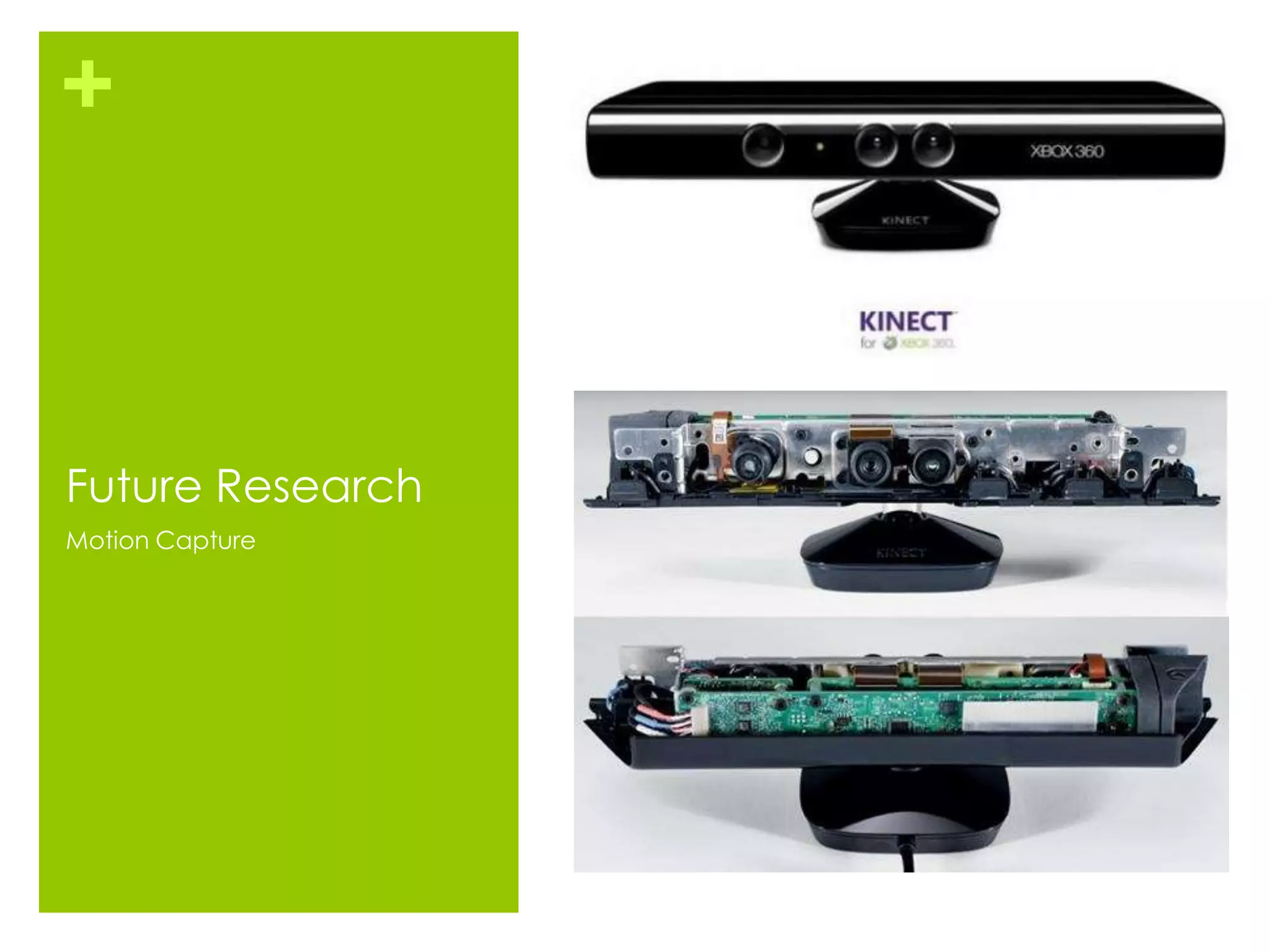 +



Future Research
Motion Capture
 