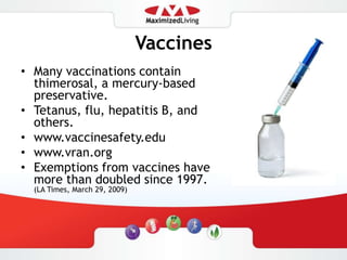 70,000 chemicals are used commercially.