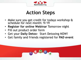 Activated Carbon: Absorbs most organic chemicals and many inorganic chemicals and poisonous substances. Purifies digestive fluidsPrevents re-absorption of toxinsDecreases the detoxification workload of the liverShortens the time it takes for toxins to leave the system